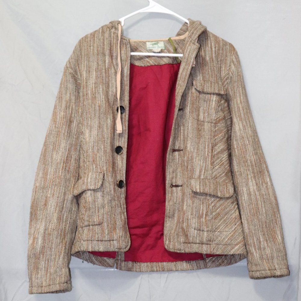 Cozy tweed jacket